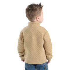 boys' long sleeve quarter-zip sweatshirt (toddler/child/youth)