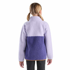girls' long sleeve fleece quarter-zip sweatshirt (toddler/child/youth)