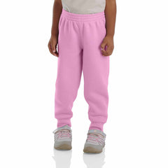 girls' elastic waistband logo sweatpants (baby/toddler)
