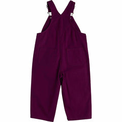 girls' loose fit canvas bib overall (baby)
