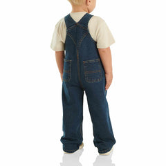 kids' washed denim bib overall (baby/toddler)