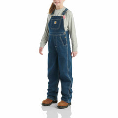 girls' unlined denim bib overall (child/youth)