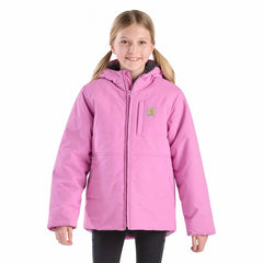 girls' long sleeve full-zip montana insulated hooded jacket (child/youth)