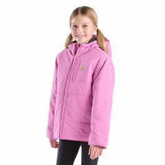 girls' long sleeve full-zip montana insulated hooded jacket (child/youth)