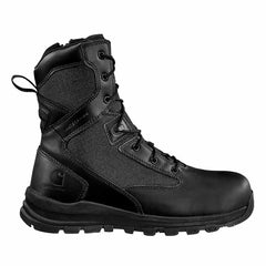 gilmore waterproof 8" side zip nano toe boot