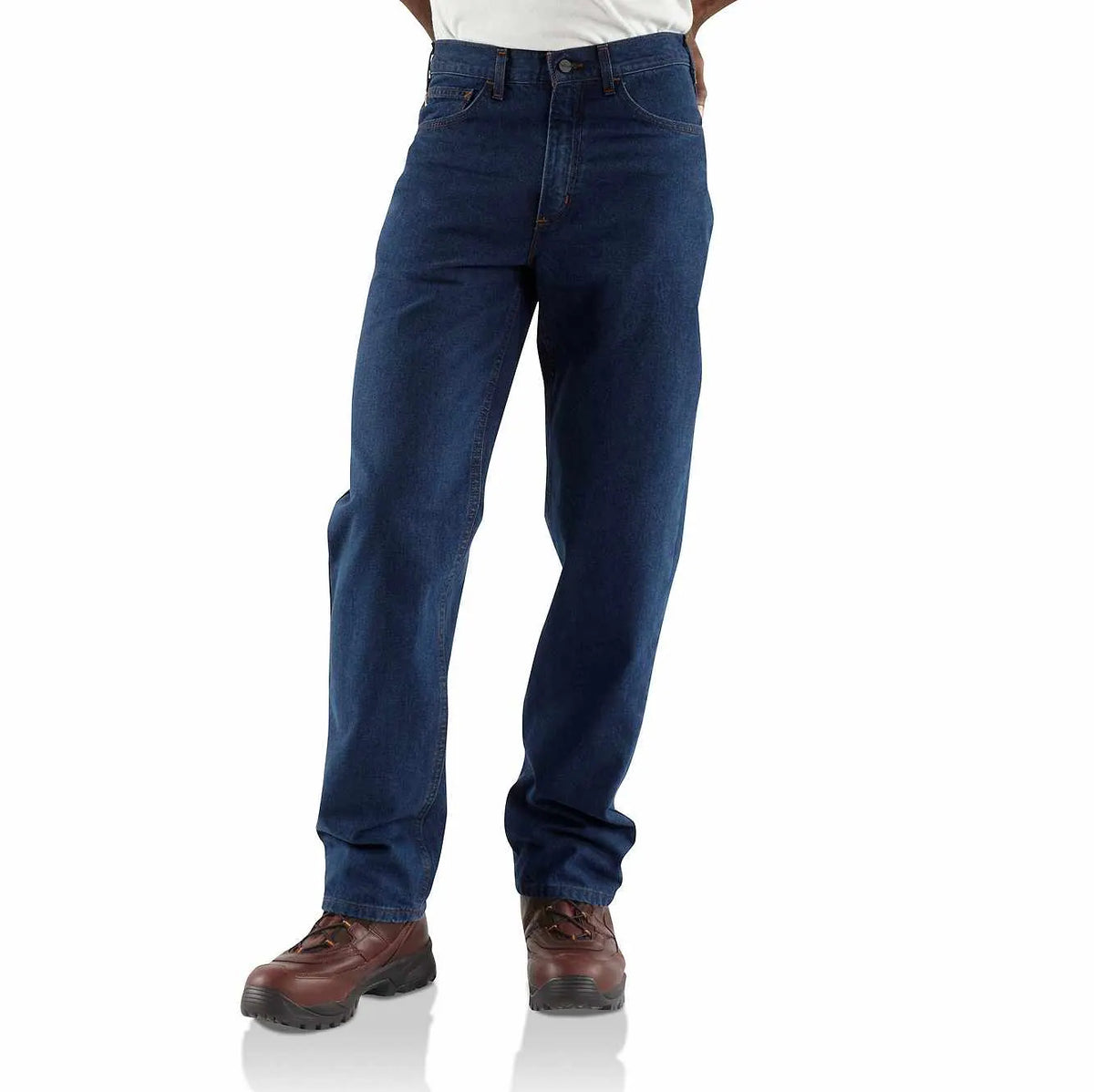 flame-resistant signature denim jean-relaxed fit