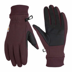 women's wind fighter® thermal-lined fleece touch-sensitive knit cuff glove