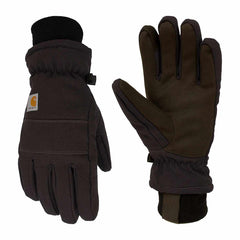 women's insulated duck/synthetic leather knit cuff glove