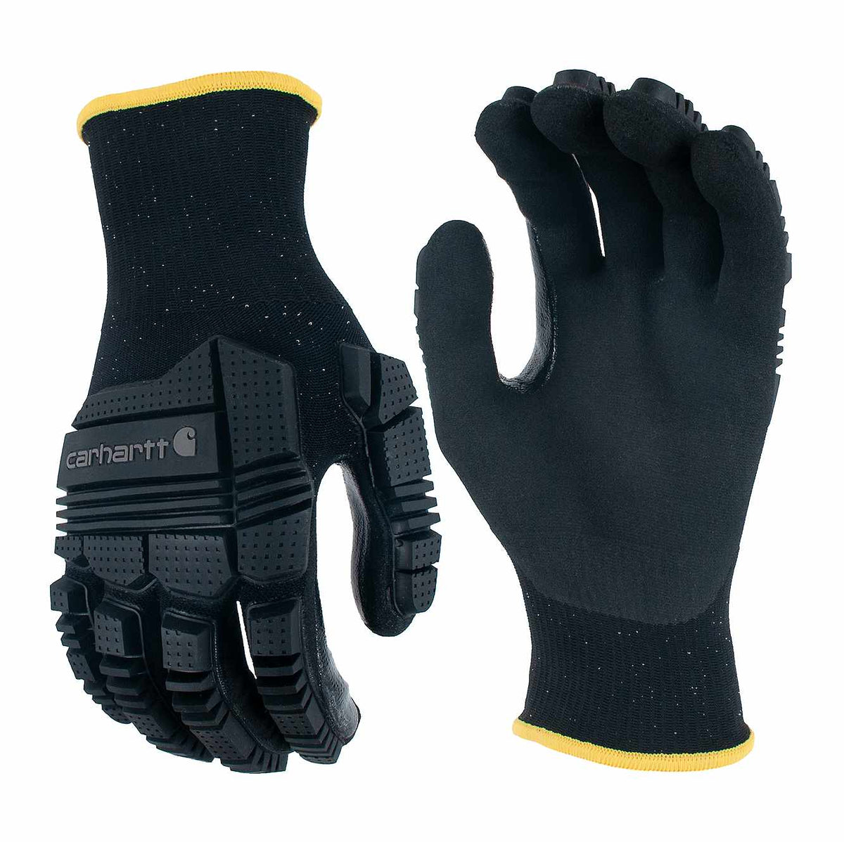 knuckle guard nitrile glove