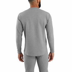 men's base layer thermal shirt - carhartt force® - heavyweight - heathered knit