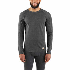men's base layer thermal shirt - carhartt force® - midweight - poly-wool