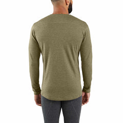 men's base layer thermal shirt - carhartt force® - midweight - poly-wool