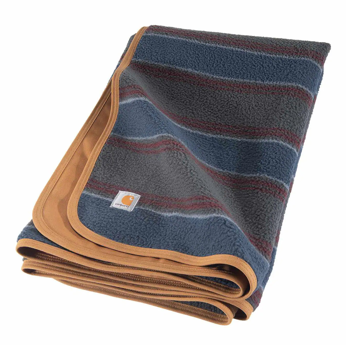 firm duck sherpa lined throw
