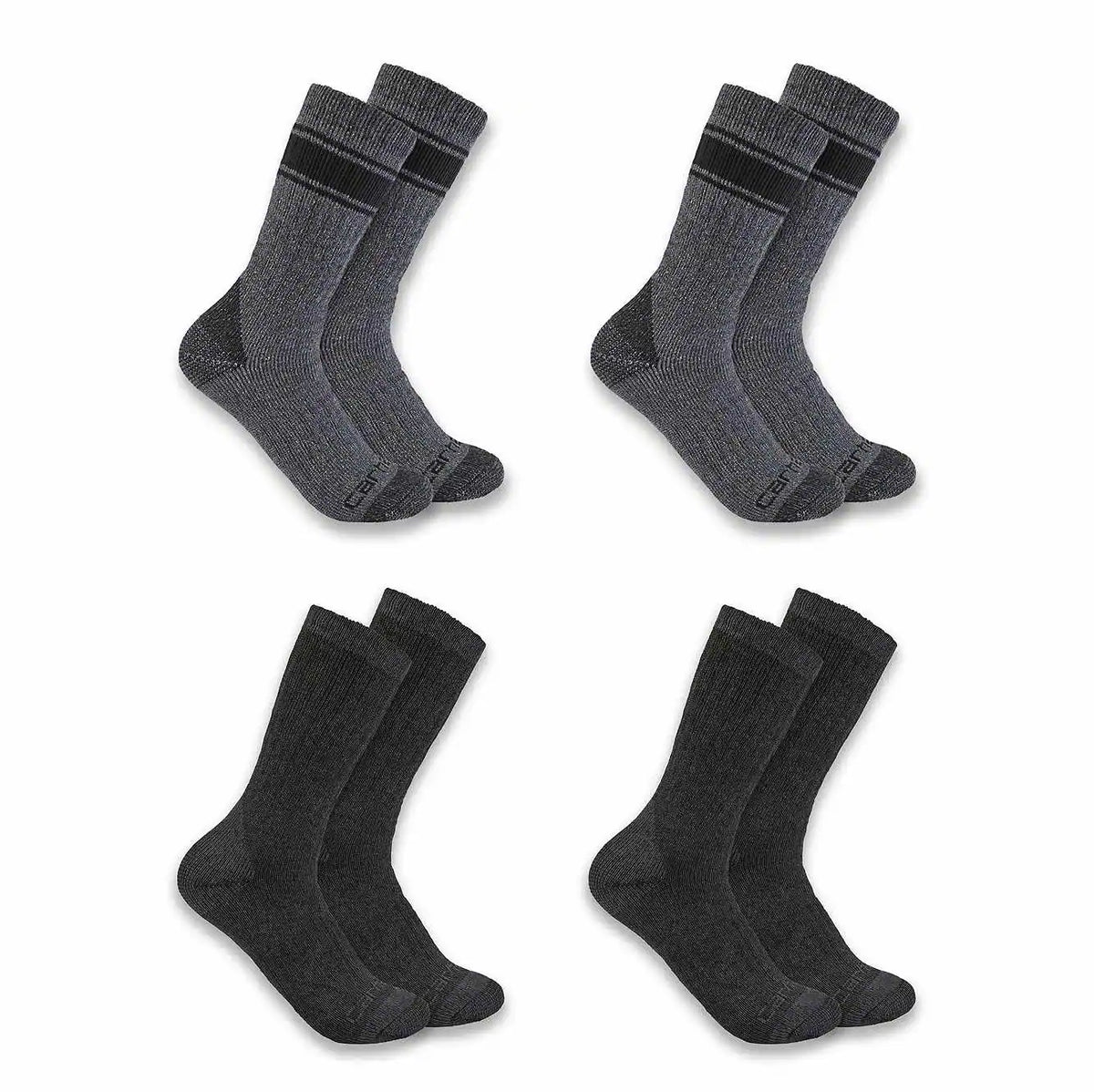 heavyweight crew sock 4-pack