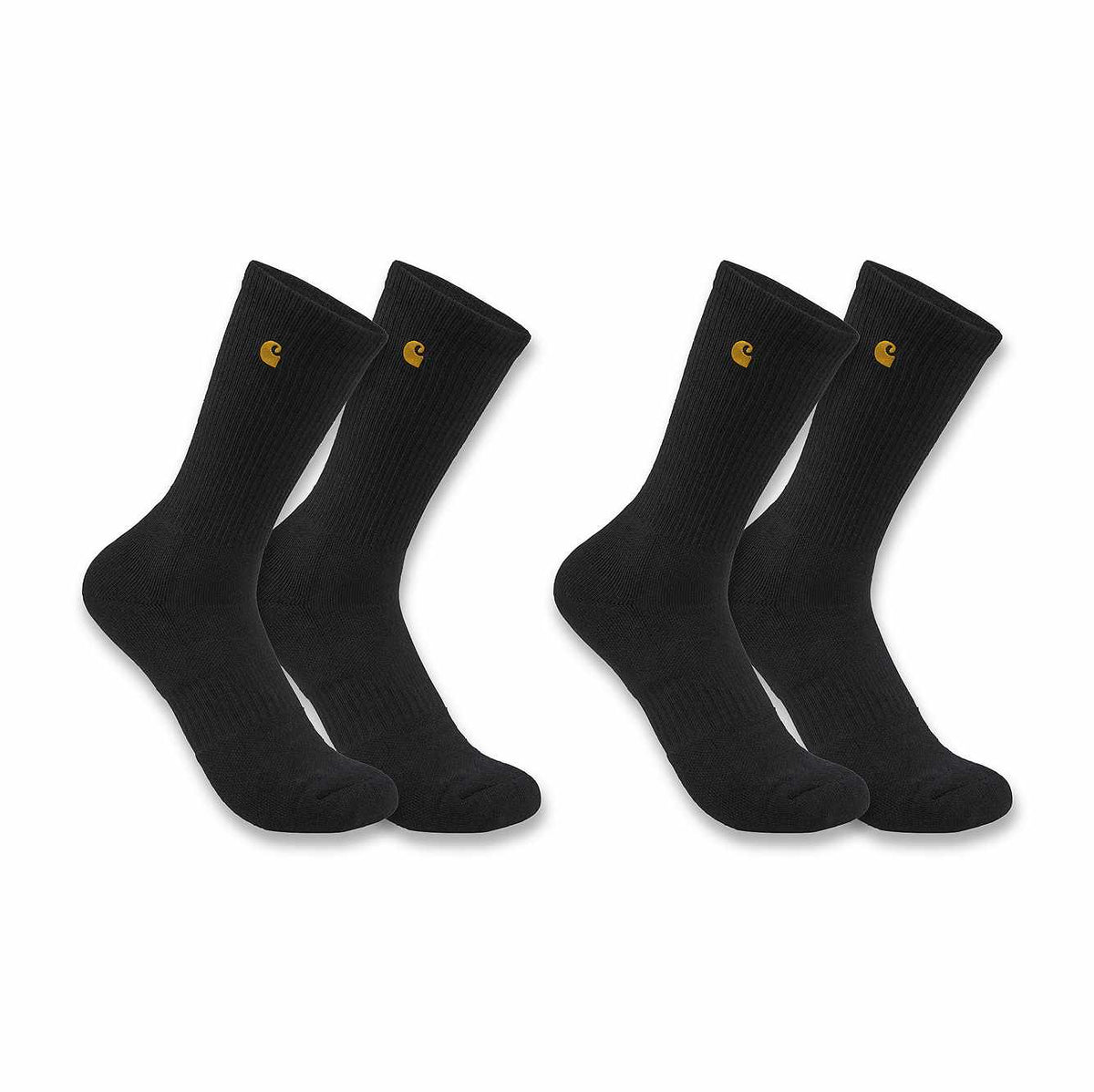 women's carhartt force® midweight crew sock 2-pack