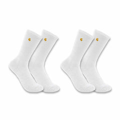 women's carhartt force® midweight crew sock 2-pack