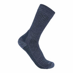 women's carhartt force® grid midweight merino wool blend crew sock