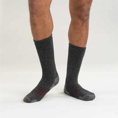 midweight synthetic-wool blend logo crew sock 2-pack
