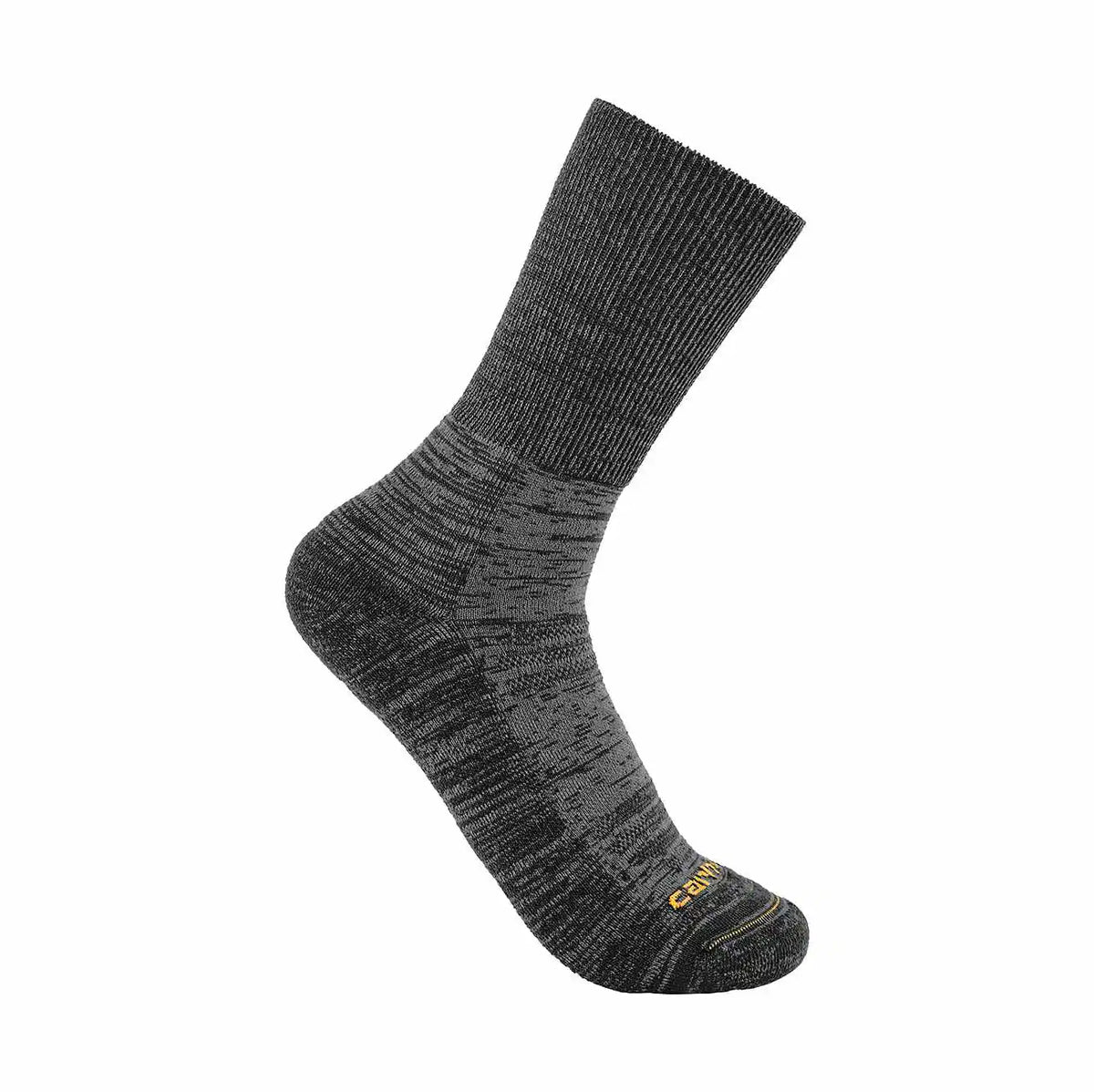 twin knit midweight crew sock