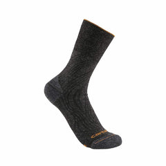 twin knit midweight topo crew sock
