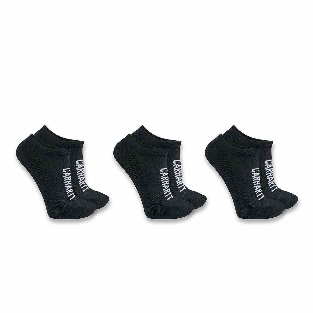 carhartt force® midweight logo low cut sock 3-pack