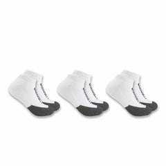 carhartt force® midweight logo low cut sock 3-pack
