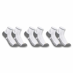 carhartt force® midweight quarter sock 3-pack