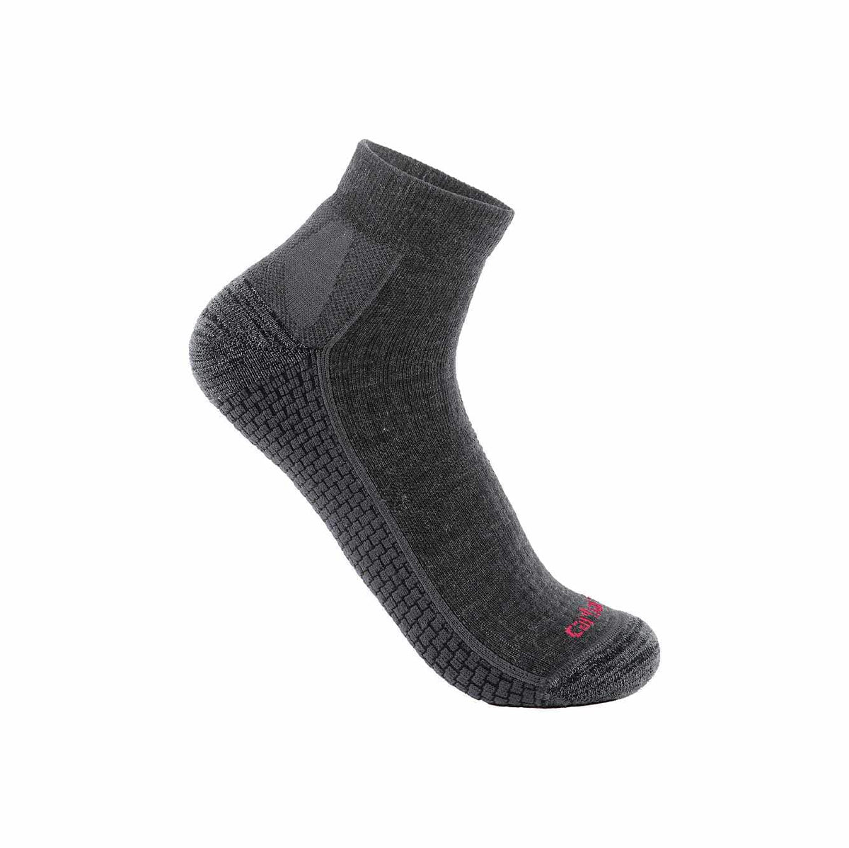 women's carhartt force® grid midweight merino wool blend quarter sock