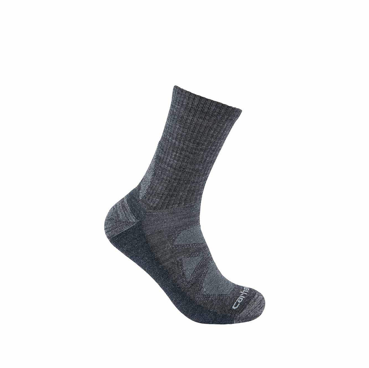 midweight merino wool blend short crew sock