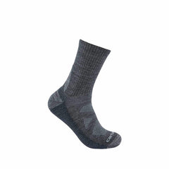 midweight merino wool blend short crew sock