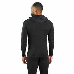 force midweight micro-grid base layer hoodie